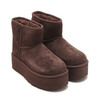 UGG CLASSIC MINI PLATFORM BURNT CEDAR 1134991-BCDR画像