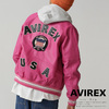 AVIREX LIGHT SIGNATURE VARSITY JACKET 7833950007画像