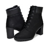 Timberland ALLINGTON LACE-UP 6INCH BOOT BLACK NUBUCK A1JVB画像