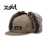 X-girl DOG EAR JET CAP OLIVE 105233051011画像