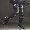 GLIMCLAP Jersey fabric pants-new botanical pattern- 15-133-GLA-CD画像