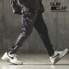GLIMCLAP Switching design jersey pants 15-112-GLA-CD画像