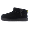 UGG M CLASSIC ULTRA MINI ZIP BLACK/PEARFECT 1143984-BPRF画像