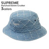 Supreme 23AW Punched Denim Crusher画像