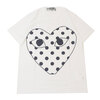 PLAY COMME des GARCONS MENS DOT HEART TEE画像