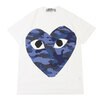 PLAY COMME des GARCONS MENS CAMO HEART TEE画像