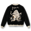 TAILOR TOYO Mid 1950s Style Velveteen Souvenir Jacket "WHITE TIGER" × "EAGLE" TT15392-119画像