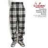COOKMAN Chef Pants Woolmix Tartan Canadian Black 231-33821画像