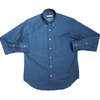 IKE BEHAR #MG2100 TRADITIONAL FIT L/S Light Denim SHIRTS light denim画像