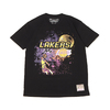 Mitchell & Ness NBA GAMEVERSE TEE LAKERS BLACK BMTRDP22195-LAL画像