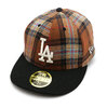 NEW ERA LP 59FIFTY MLB Plaid タータンチェック ロサンゼルス・ドジャース ブラックチェック 13750869画像