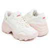 PUMA PULSAR WEDGE WNS PNK WHITE / WHITE ELECTRIC BLUSH 395451-01画像