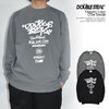 DOUBLE STEAL Tagging Logo Crew Sweat 934-15018画像