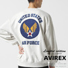 AVIREX SAGARA AIR FORCE CREW NECK SWEAT 7833232017画像
