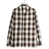 marka CHECK SHIRT - organic cotton cupra check - M23D-05SH01C画像