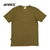 AVIREX Daily Rib V Neck S/S Tee 7834934008画像