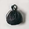 POST OVERALLS #4207-RB Packable Helmet Bag 1 : polyester R/S black画像