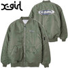 X-girl MA-1 JACKET X-girl 105234021002画像