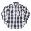 WAREHOUSE Lot 3104 FLANNEL SHIRTS A柄 ONE WASH画像