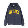 AVIREX ZIP UP SWEAT PARKA LOGO 7833931007画像