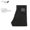 pure blue japan Lot.TCD-005-BK 14oz Teacore Black Denim Selvedge Jeans(Weft Balck)画像