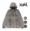 X-girl ACID WASH SWEAT HOODIE 105231012004画像