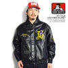 BEN DAVIS BD FAUX LEATHER JACKET T-23780015画像
