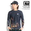 reversal LEOPARD LONG RASH GUARD RV23AW601画像