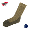 RED WING DEEP TOE-CAPPED WOOL SOCKS / OLIVE 97643画像
