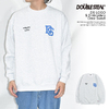 DOUBLE STEAL DS LOGO & Embroidery Crew Sweat 935-12107画像