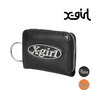X-girl OVAL LOGO FAUX LEATHER COIN AND CARD CASE X-girl 105234054027画像