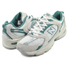 new balance MR530QA WHITE BEIGE GREEN画像