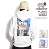 The Endless Summer TES 90s VINTAGE GRAPHIC ASH SWEAT BIG PARKA FT-23774329画像
