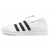 adidas SST SLIP ON W FTWR WHITE/CORE BLACK/FTWR WHITE IE0399画像