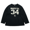 BARNS 90's BIG 9SLEEVE PRINT T-SHIRT - NORTH CAL - BR-23405画像