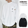 DOUBLE STEAL Embroidery Pocket L/S T-SHIRT 935-12100画像
