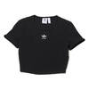 adidas RIB TEE BLACK II8057画像