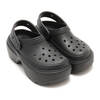 crocs Stomp Clog Black 209347-001画像