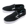 VANS UA ComfyCush Slip-On BLACK/TRUE-WHITE VN0A3WMDVNE画像