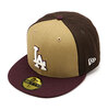 NEW ERA 59FIFTY St. Valentine's Day ロサンゼルス・ドジャース カーキ / マルーン 14174587画像