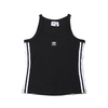 adidas 3 STRIPES TANK TOP BLACK IU2431画像