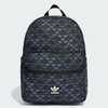 adidas Monogram Backpack Originals Bag BLACK IU0009画像