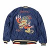 TAILOR TOYO Early 1950s Style Acetate Souvenir Jacket "DRAGON HEAD" × "ROARING TIGER" TT15491-128画像