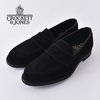 Crockett & Jones HARVARD2 (City sole) BLACK SUEDE画像
