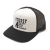 STUSSY BIG 4 TRUCKER CAP画像