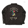 TAILOR TOYO Mid 1960s Style Cotton Vietnam Jacket "VIETNAM MAP" BLACK TT15493-119画像
