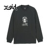 X-girl GRUNGE FACE L/S TEE 105241011012画像