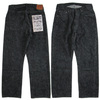 FULLCOUNT Wide Black Selvedge Denim (24SS Limited Collection) 0105BK画像