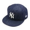 NEW ERA 9FIFTY Denim ニューヨーク・ヤンキース インディゴデニム 14109645画像