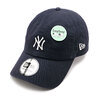 NEW ERA カジュアルクラシック MLB Casual Classic ニューヨーク・ヤンキース ミッドロゴ ネイビー × クロームホワイト 14109507画像